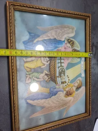 Quadretti con angeli e Maria