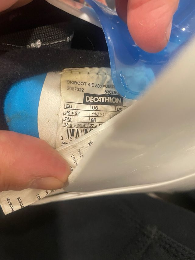 Botas de esquí para niño Wedze