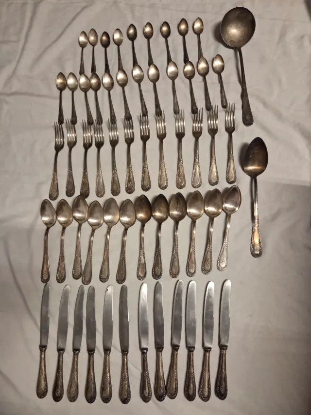 Set di posate Alpaca Dalia 40 (59 pezzi)