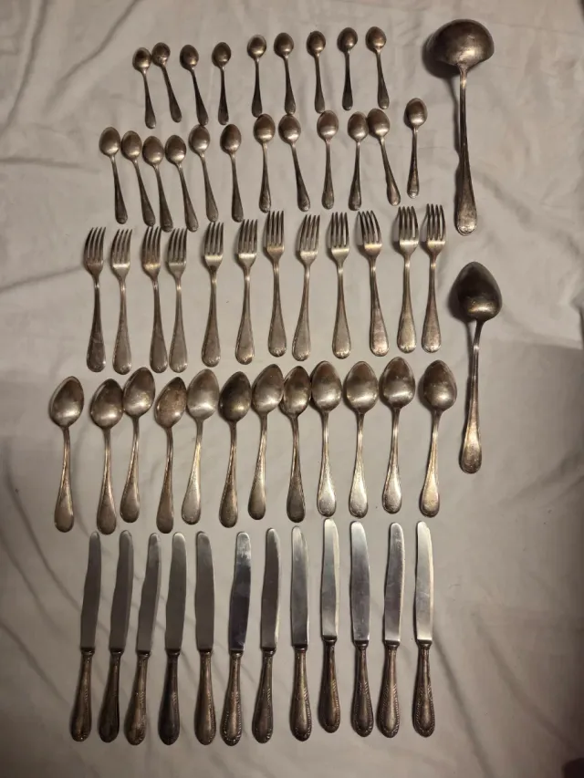 Set di posate Alpaca Dalia 40 (59 pezzi)