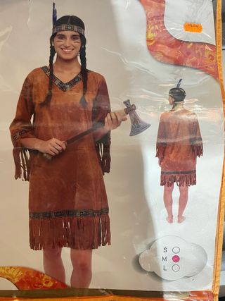 Disfraz India Mujer Talla M
