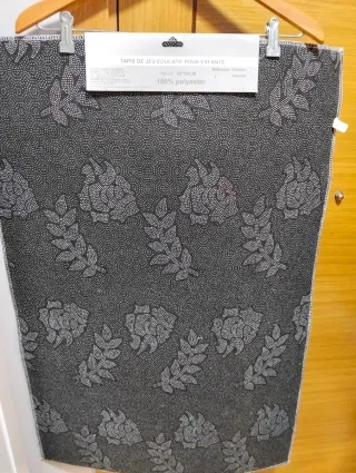 Alfombra de juego infantil ciudad y tren