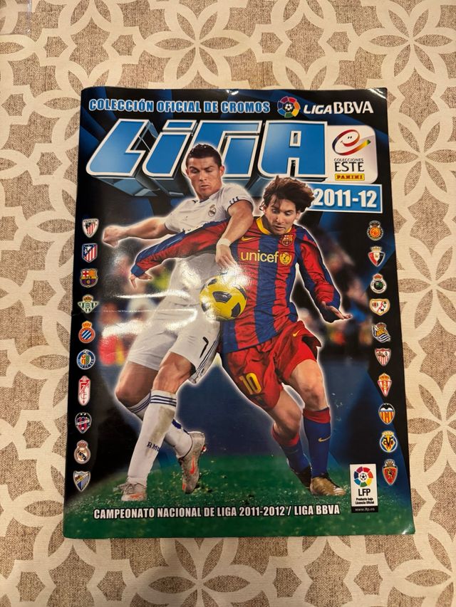Álbum cromos Liga BBVA 2011-12