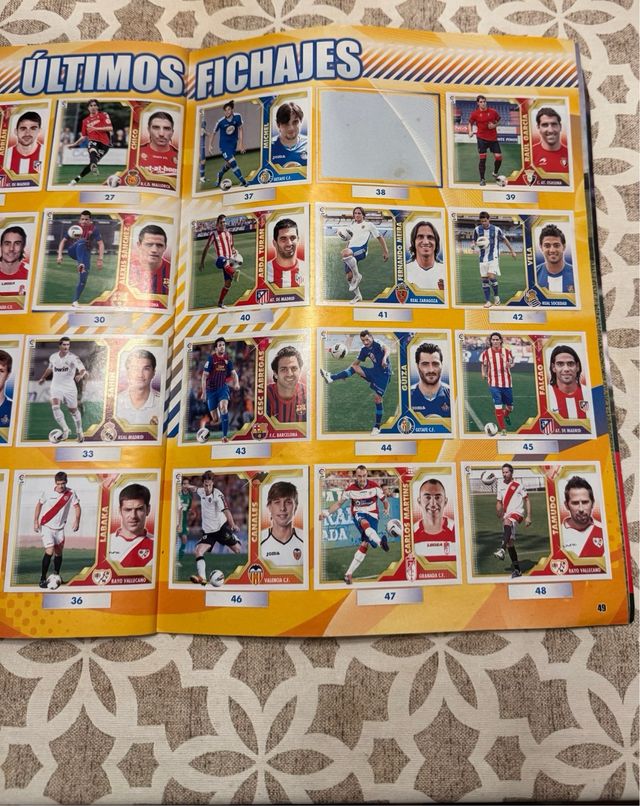 Álbum cromos Liga BBVA 2011-12