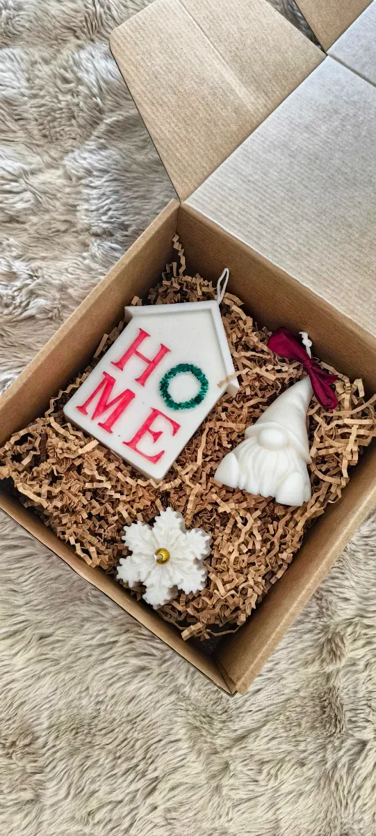 velas artesanales navidad