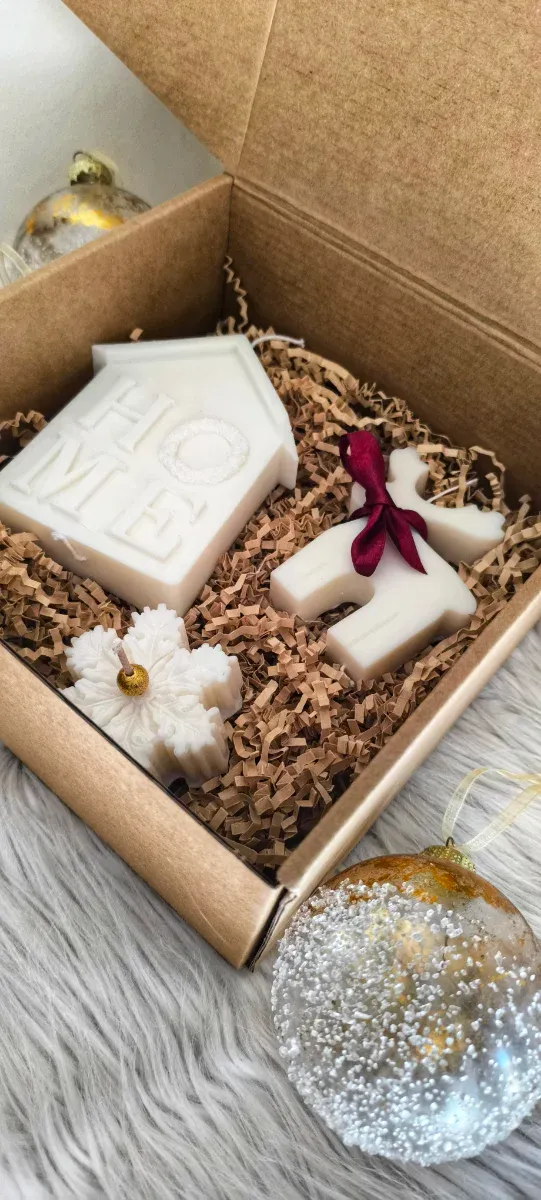 velas artesanales navidad