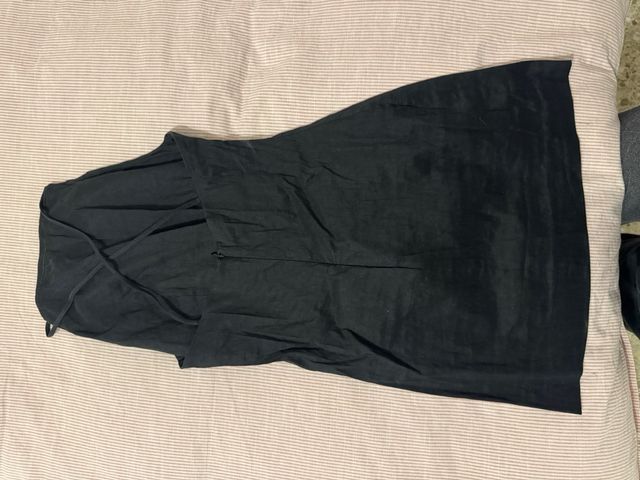 Vestido negro Zara