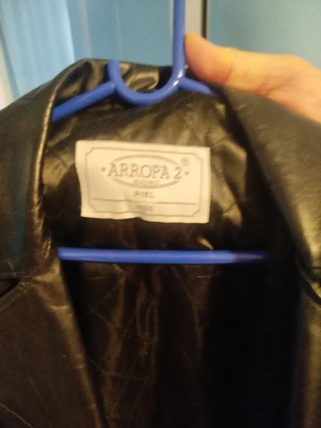 Chaqueta de cuero auténtico  mujer talla 40/42