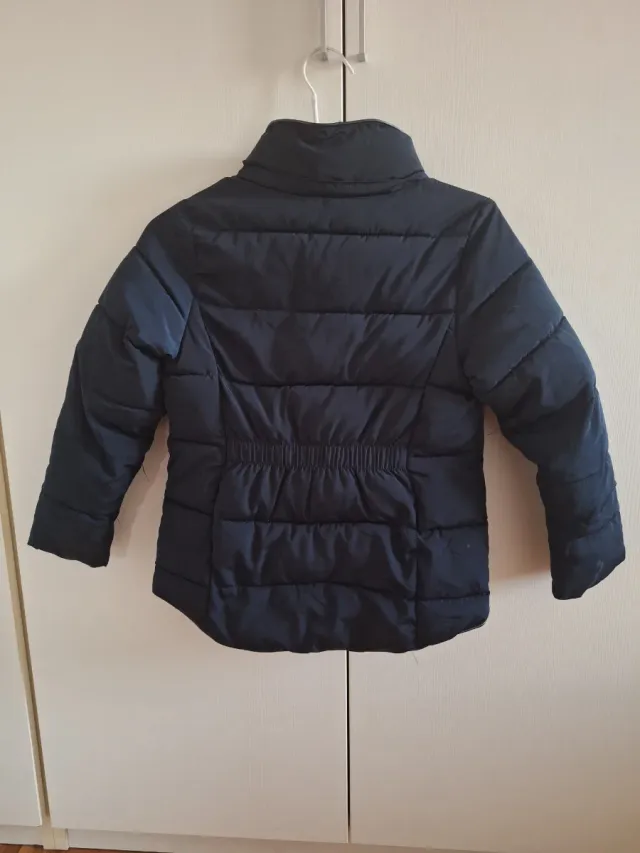 Abrigo niña Zara T8 (128 cm) azul