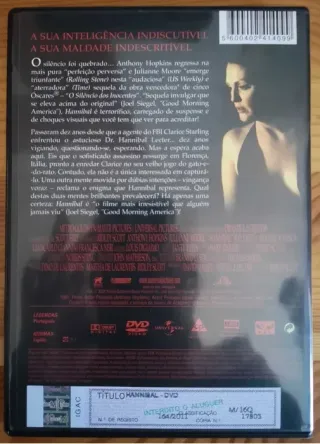 DVD "Hannibal" - Ridley Scott