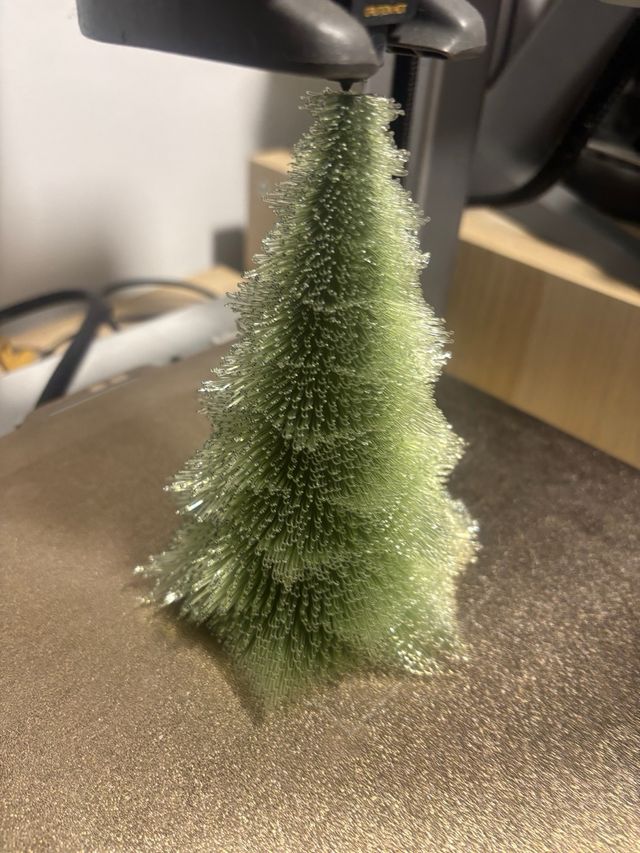 Árbol Navidad adorno Miniatura Adorno 3D