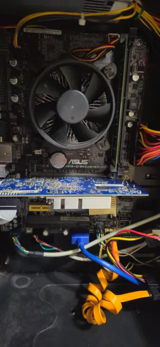 Ordenador Sobremesa HP Negro/Multicolor