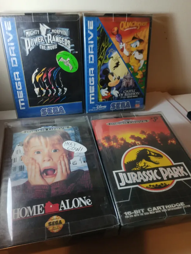 Pack 4 Juegos Mega Drive: