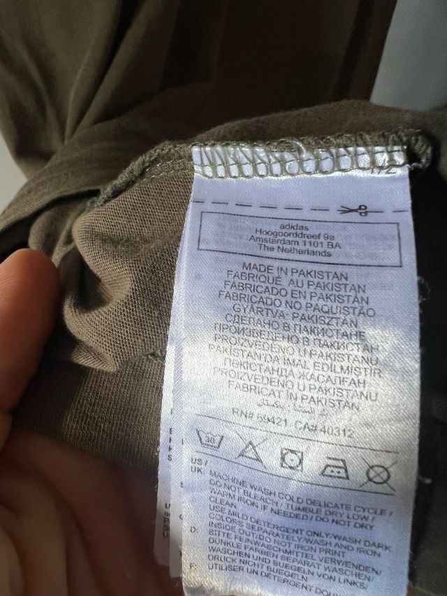 Camiseta Reebok Verde Talla L