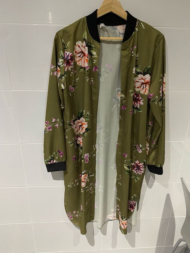 Blusón/kimono floral talla única