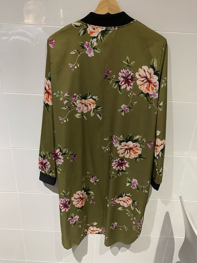 Blusón/kimono floral talla única