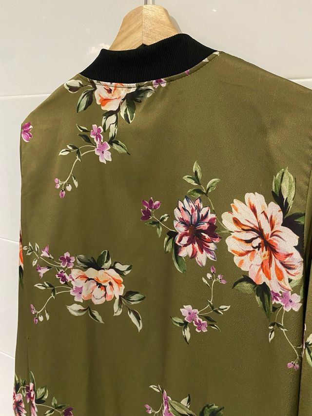 Blusón/kimono floral talla única