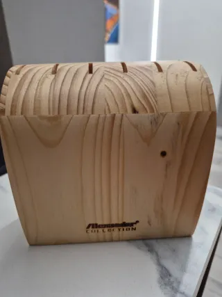 Ceppo porta coltelli in legno Alexander