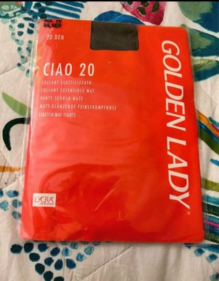 Collant Golden Lady Ciao 20 Argento taglia IV