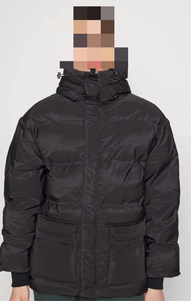 Chaqueta de invierno negra