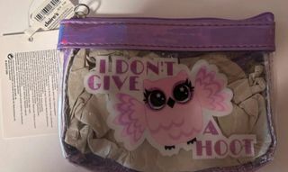 Pochette Claire's viola-nuova con cartellino