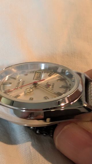 Orologio Citizen Automatico Argento Bianco