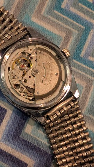 Orologio Citizen Automatico Argento Bianco