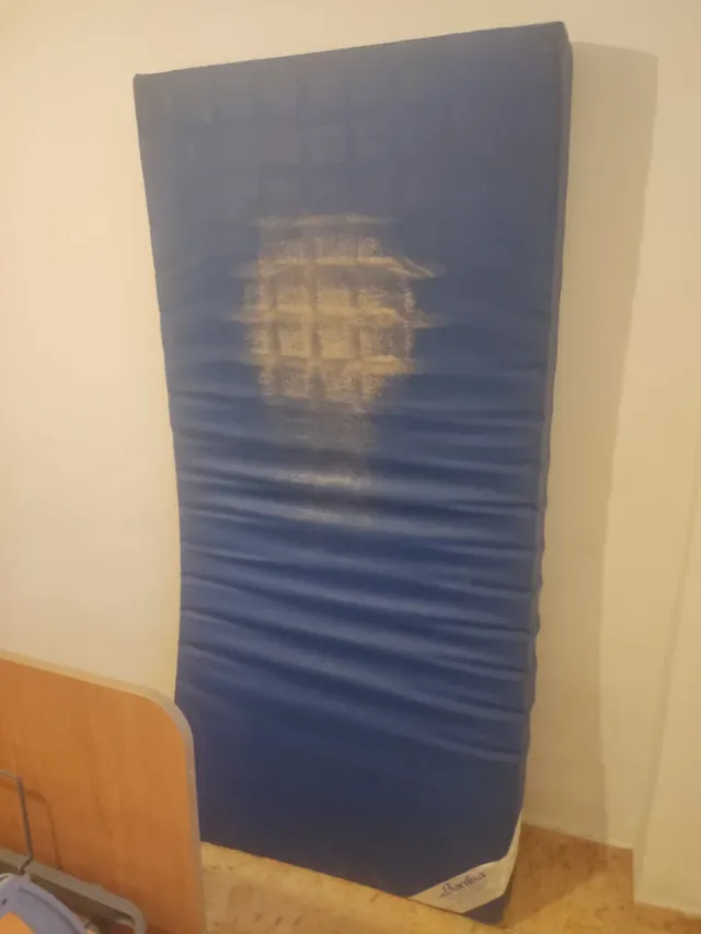 Cama articulada eléctrica hospitalaria con colchón