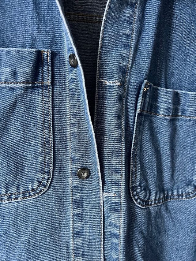 Sobrecamisa vaquera Mango Talla M