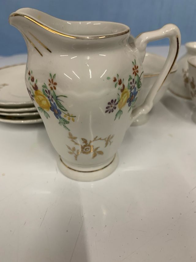 Juego café Jäger porcelana floral