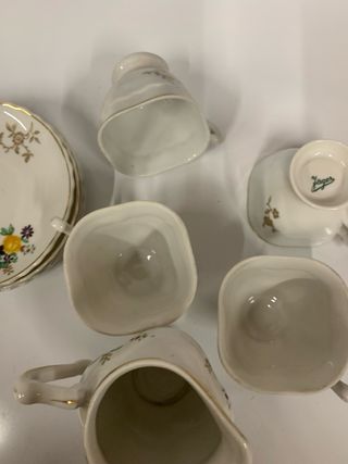 Juego café Jäger porcelana floral