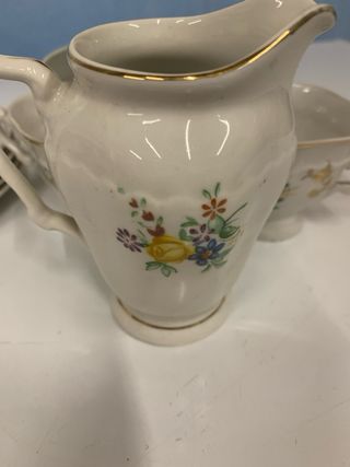 Juego café Jäger porcelana floral