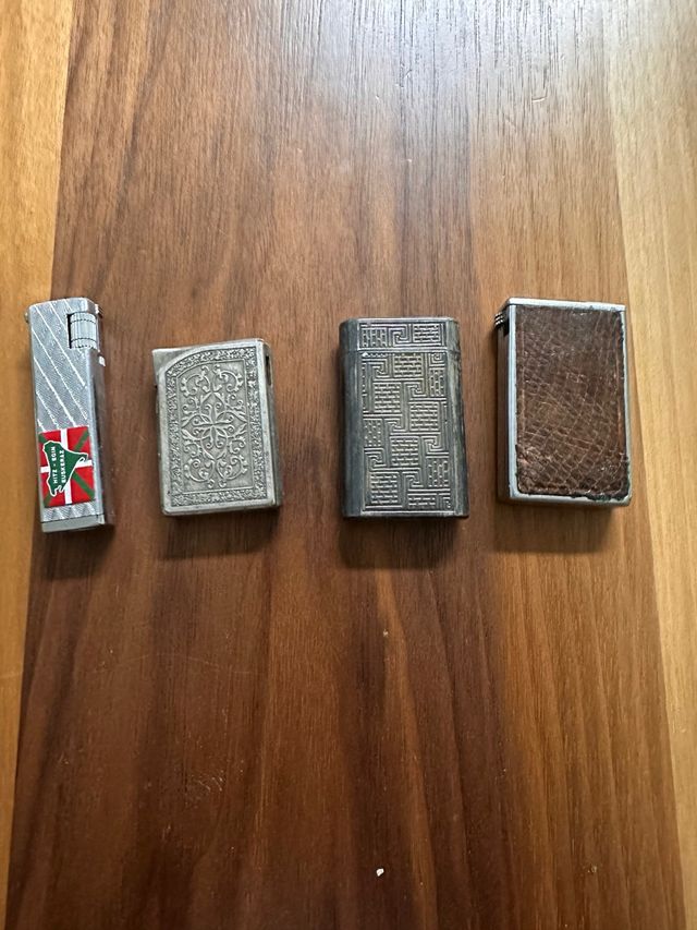 Colección de 4 encendedores antiguos IMCO, Ronson