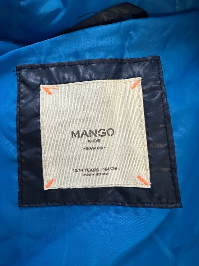 Chaqueta Mango Kids entretiempo 13/14 años