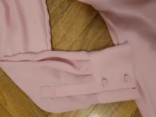 Vestido H&M rosa corto talla M