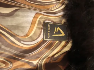 Chaquetón juvenil con cuello de pelo sintetico