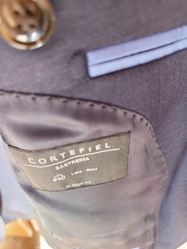 Traje caballero talla 52 negra