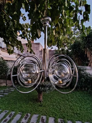 Lámpara Vintage Space Age 5 Globos