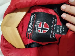 Chaqueta Geographical Norway Roja Talla S