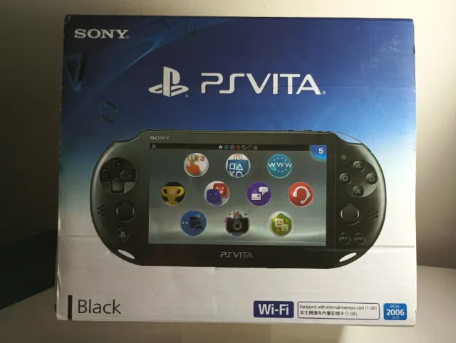 Sony PS Vita Negra Wi-Fi