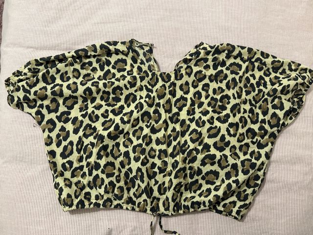 Camiseta Leopardo Ajustable Talla Única