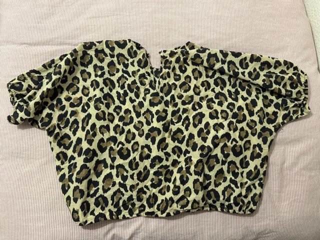 Camiseta Leopardo Ajustable Talla Única