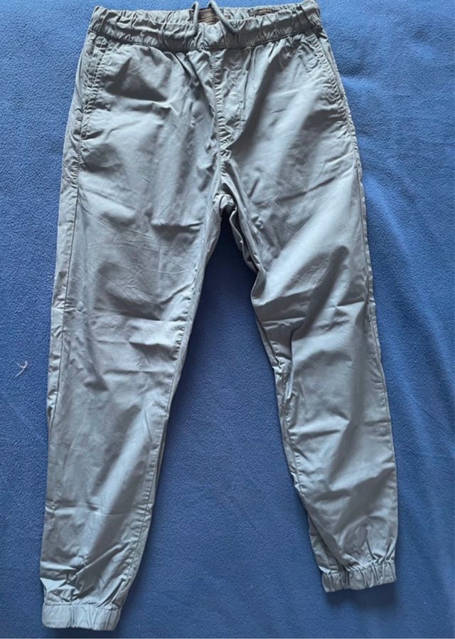 Calças Chino Cinza Tamanho S