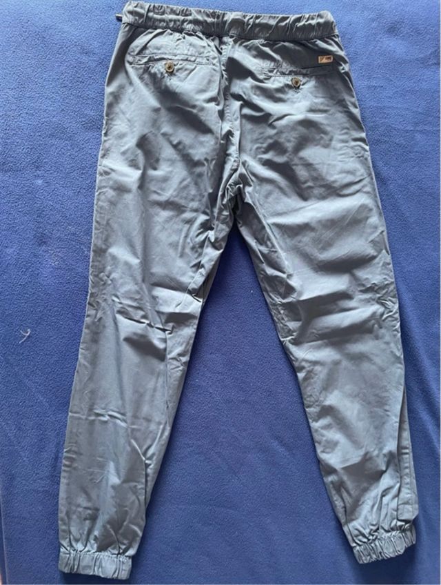 Calças Chino Cinza Tamanho S