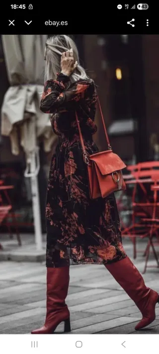 Vestido tul negro Zara.