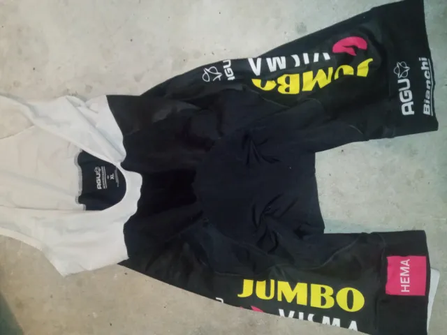 Mono de ciclismo Jumbo Visma AGU Talla XL