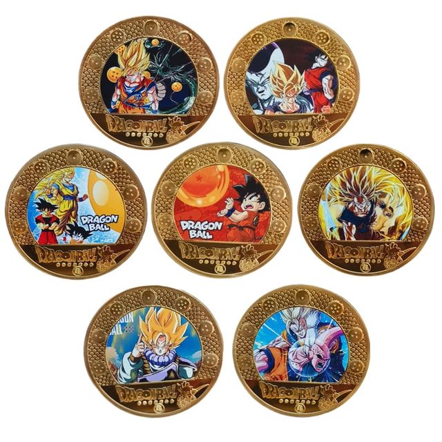 BLACK FRIDEY! 7 MONEDAS DE COLECCIÓN DRAGON BALL