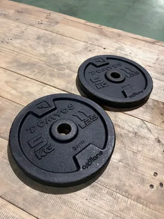 Disco pesa Domyos 5kg (11 lbs)