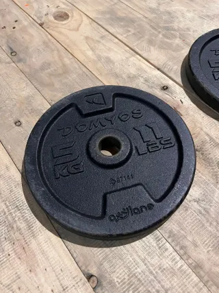 Disco pesa Domyos 5kg (11 lbs)
