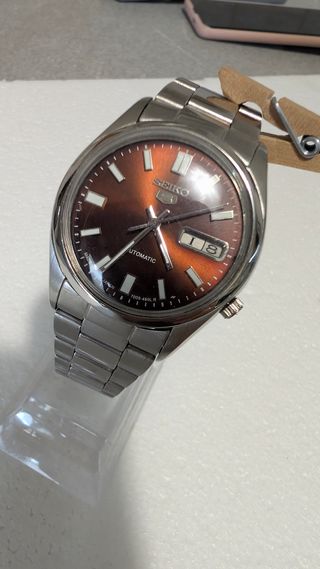 Orologio da polso Seiko Automatico Marrone